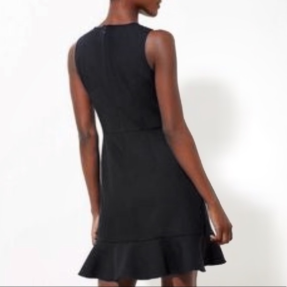 LOFT Dresses & Skirts - LOFT Sleeveless Jersey Dress with Ruffle Peplum Hem